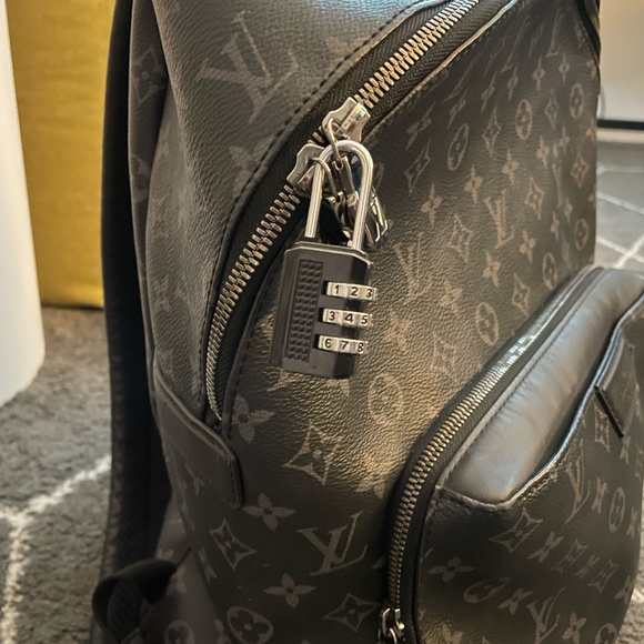 Black Louis Vuitton Monogram Backpack - Picture 9 of 9